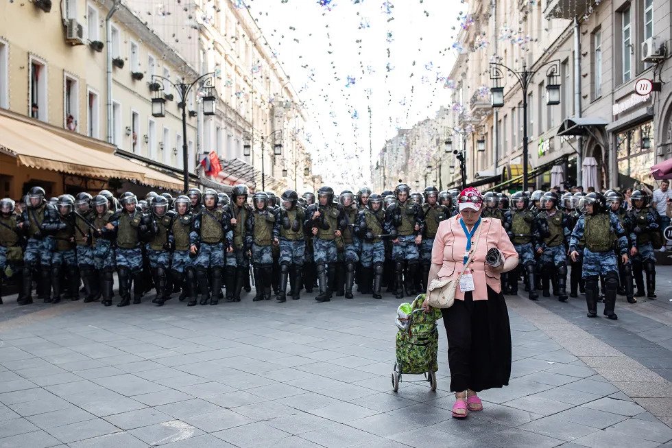Bagaimana Protes Moskow Mengungkapkan Perpecahan di Kelas Menengah Rusia